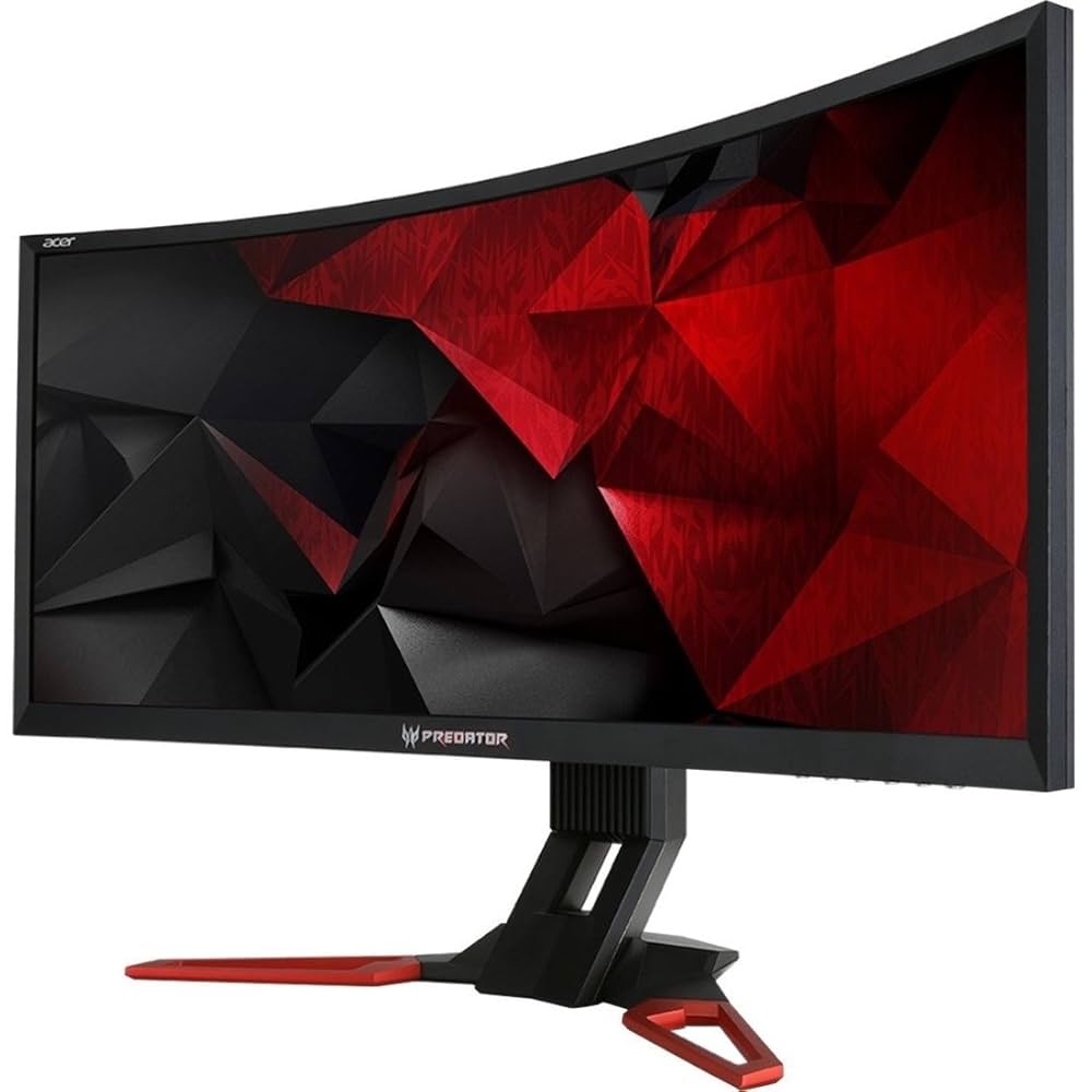 ディスプレイ Acer Predator Z35 - LED monitor - curved - 35" - 2560 x 1080 Full HD - VA - 300 cd/m2 - 4 ms - HDMI DisplayPort - speakers - black - HD ggw725x Acer Predator Z35 35-inch Curved Full HD (2560 x 1080